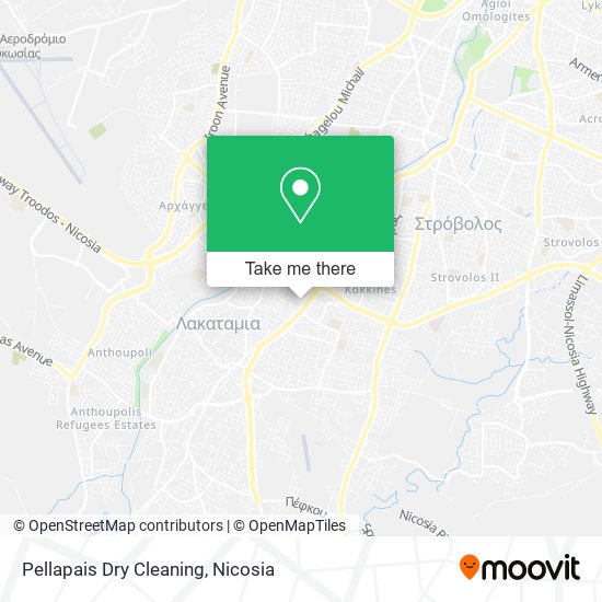Pellapais Dry Cleaning map
