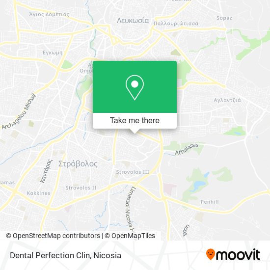 Dental Perfection Clin map