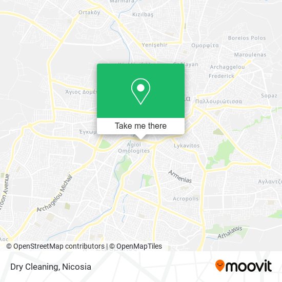 Dry Cleaning map