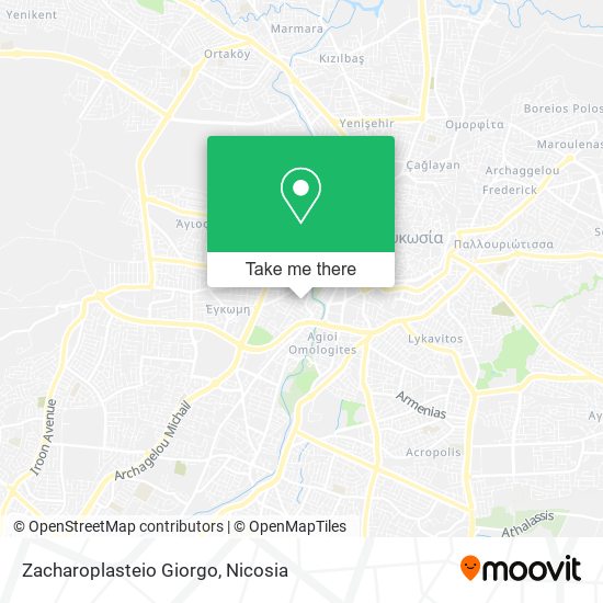 Zacharoplasteio Giorgo map