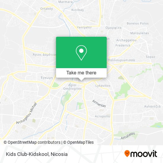 Kids Club-Kidskool map
