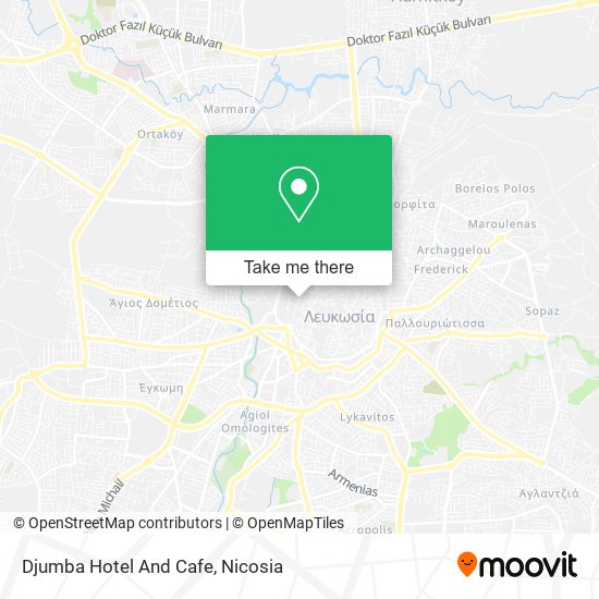 Djumba Hotel And Cafe map