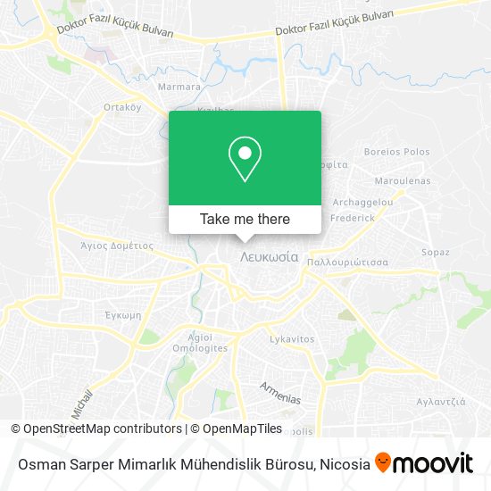 Osman Sarper Mimarlık Mühendislik Bürosu map