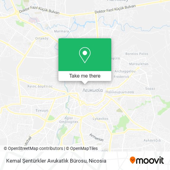 Kemal Şentürkler Avukatlık Bürosu map