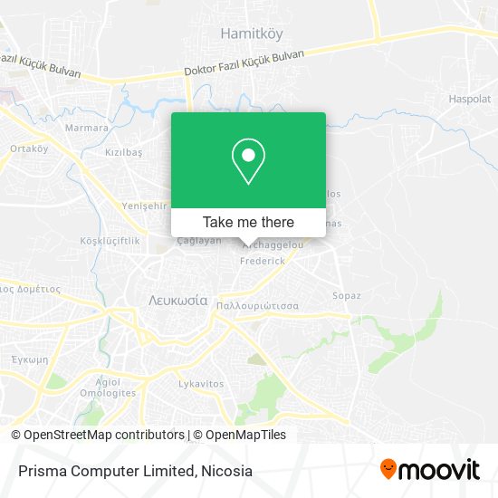 Prisma Computer Limited map