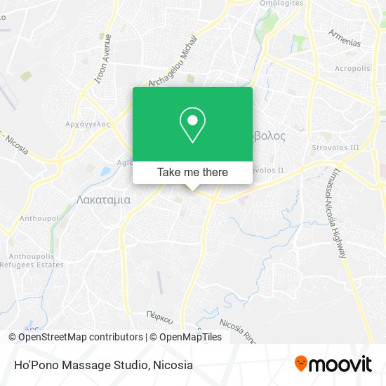 Ho'Pono Massage Studio map