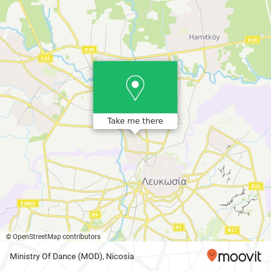 Ministry Of Dance (MOD) map