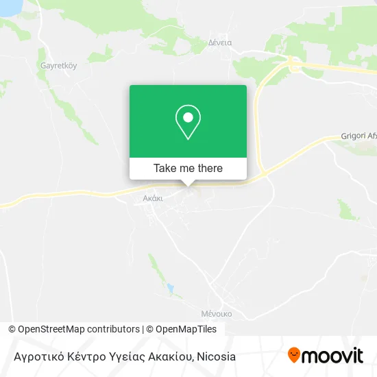 Αγροτικό Κέντρο Υγείας Ακακίου map