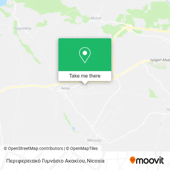 Περιφερειακό Γυμνάσιο Ακακίου map