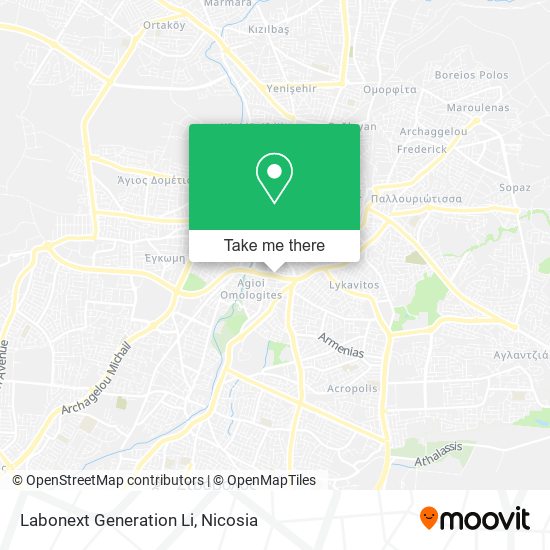 Labonext Generation Li map