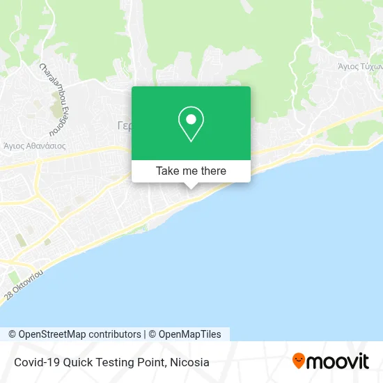 Covid-19 Quick Testing Point map