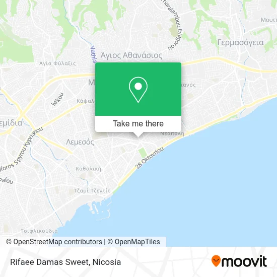 Rifaee Damas Sweet map