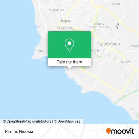 Rimini map
