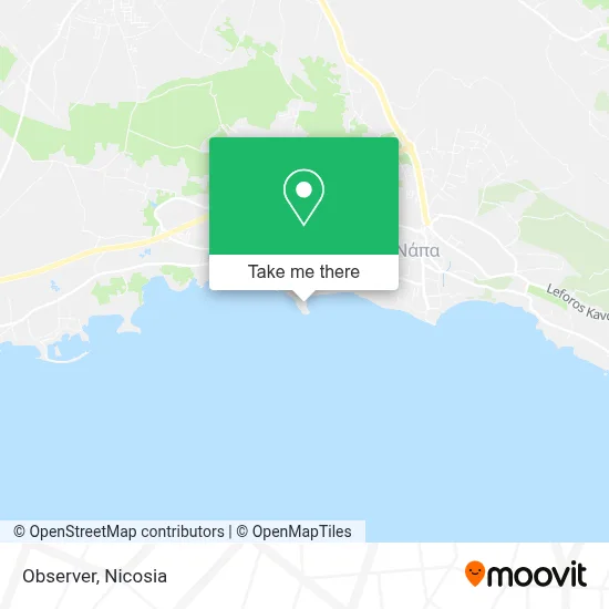 Observer map