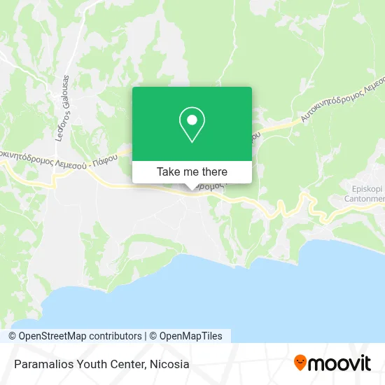 Paramalios Youth Center map