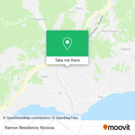 Ramon Residence map