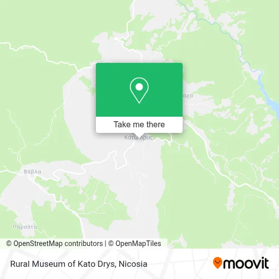 Rural Museum of Kato Drys map