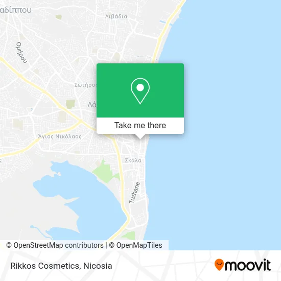 Rikkos Cosmetics map