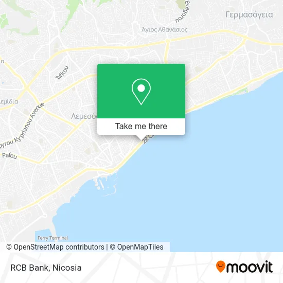 RCB Bank map