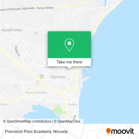Precision Pool Academy map