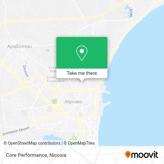 Core Performance map
