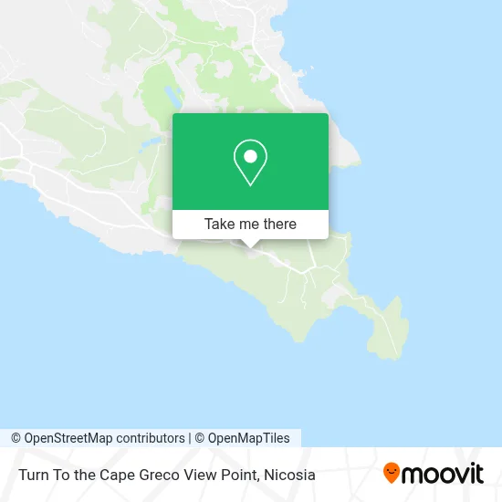 Turn To the Cape Greco View Point map