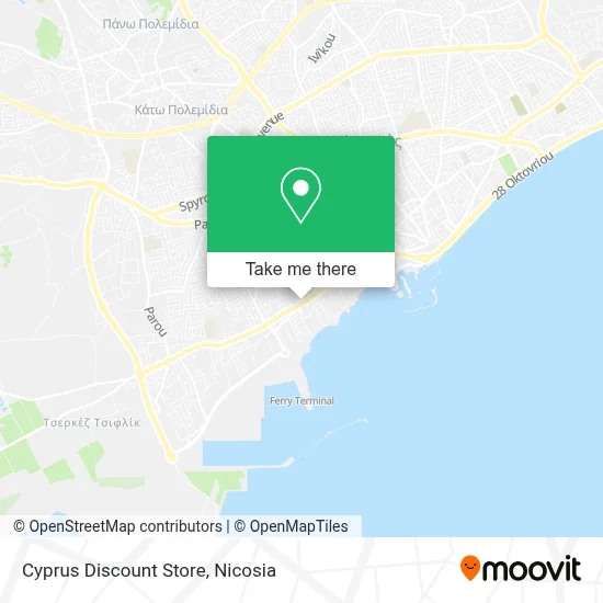 Cyprus Discount Store map