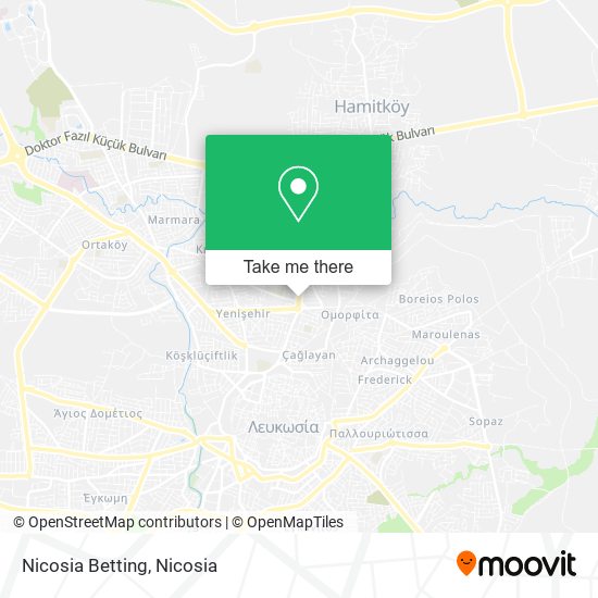 Nicosia Betting map