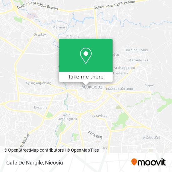 Cafe De Nargile map