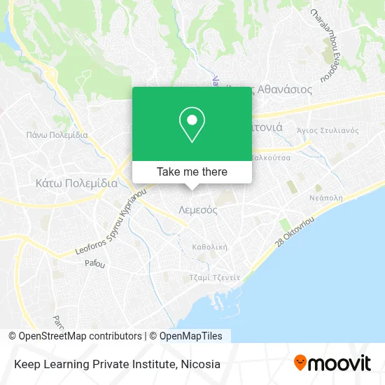 Keep Learning Private Institute map