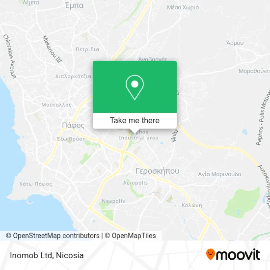 Inomob Ltd map