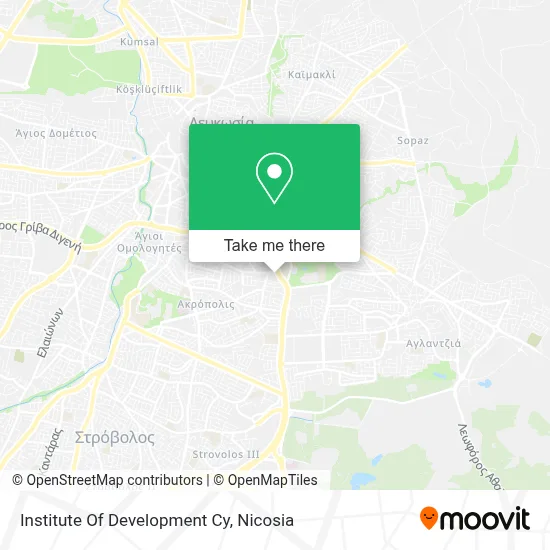Institute Of Development Cy map