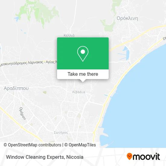 Window Cleaning Experts map