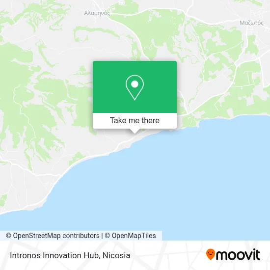 Intronos Innovation Hub map