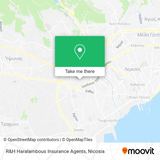 R&H Haralambous Insurance Agents map