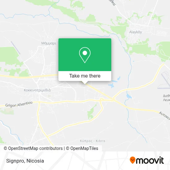Signpro map