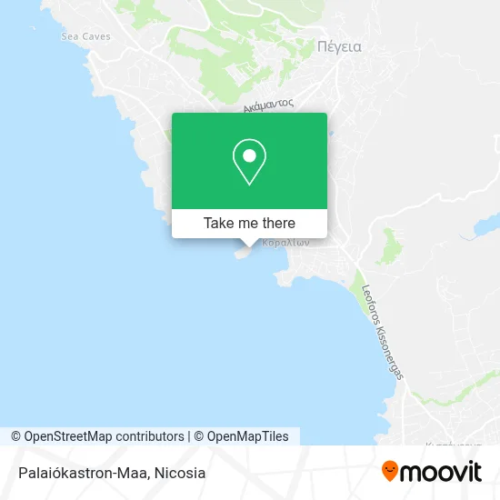 Palaiókastron-Maa map
