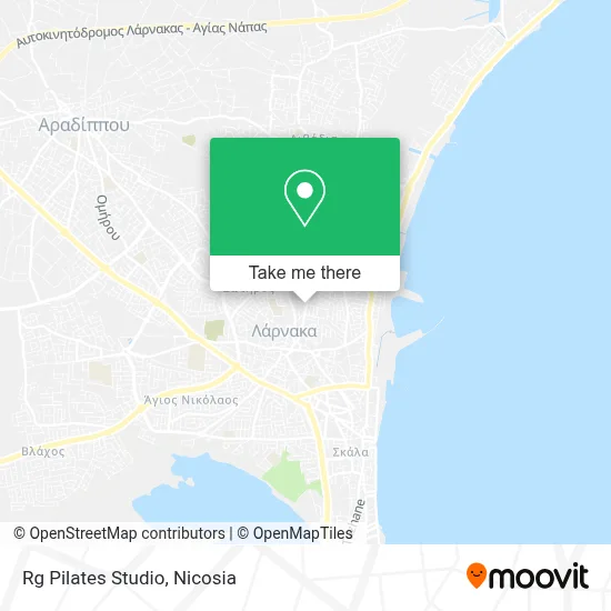 Rg Pilates Studio map