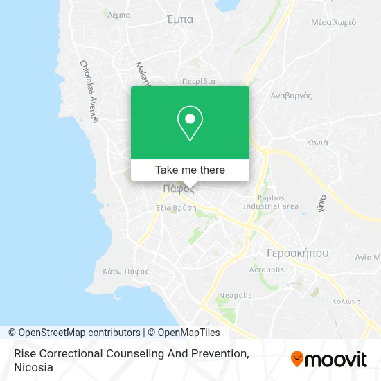 Rise Correctional Counseling And Prevention map
