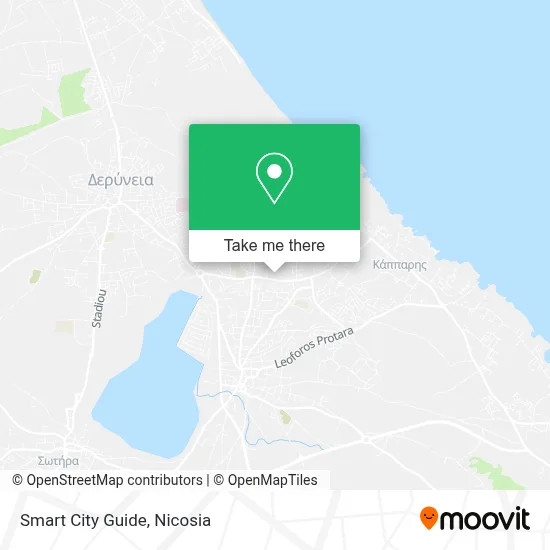 Smart City Guide map