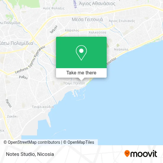Notes Studio map