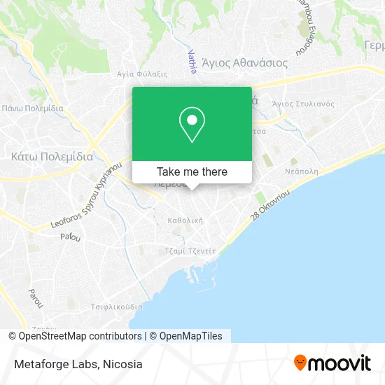 Metaforge Labs map