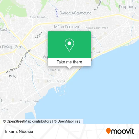 Inkam map