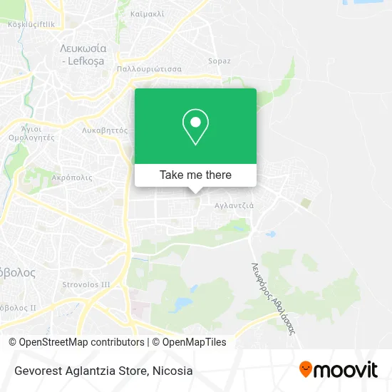 Gevorest Aglantzia Store map