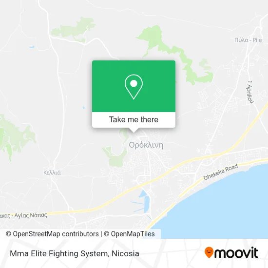 Mma Elite Fighting System map