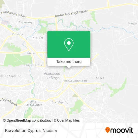 Kravolution Cyprus map