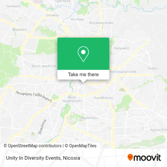 Unity In Diversity Events map
