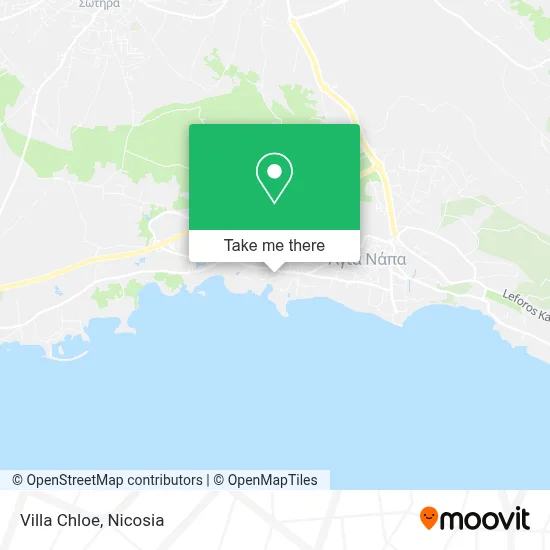 Villa Chloe map