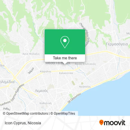 Icon Cyprus map