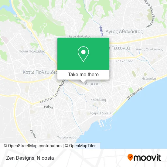 Zen Designs map